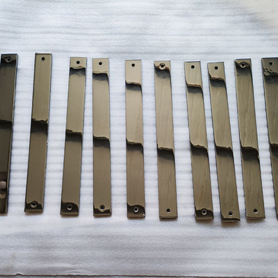 High Pressure Rectangular 8mm Target Plate For Steam Blowing High Strength