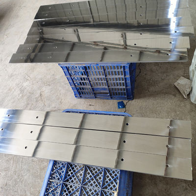 High Temperature Steam Blowing Target Plate 10mm Aluminum  Rectangular