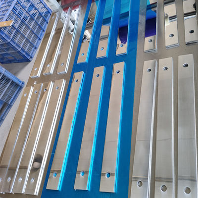 High Pressure Rectangular 8mm Target Plate For Steam Blowing High Strength