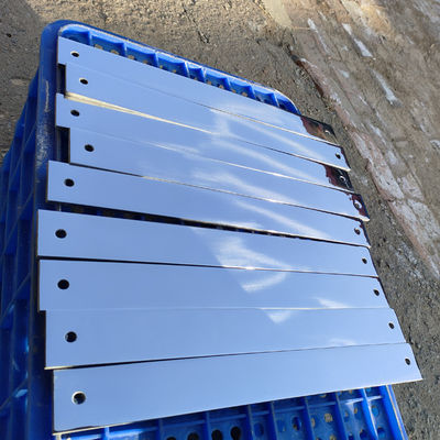 Sand Blasting  Steam Blow Target Plate DN200 6063 Aluminum Material