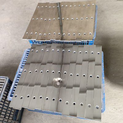 Casting 5-10mm Steam Blowing Target Plate Straight Through Alloy Target Plate