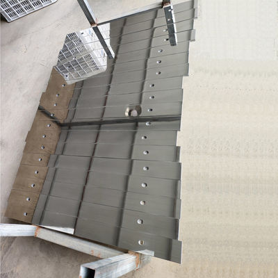 Casting 5-10mm Steam Blowing Target Plate Straight Through Alloy Target Plate