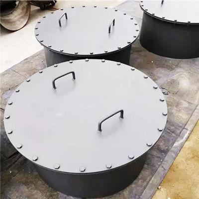 Carbon Steel Quick Opening Circular Manhole Cover Strong Versatility
