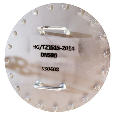 Boca de acero inoxidable de la boca del recipiente del reactor HG/T21535-2014 adaptable