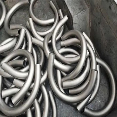 S31603 S30408 Seamless Pipe Fittings Stainless Steel Pipe Bends 12 Inch SCH40