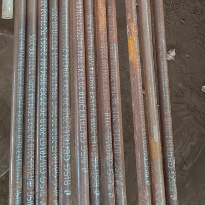 Thick Wall 20# Seamless Hot Rolled Steel Tubes Sch 40 Ss Pipe 24Inches