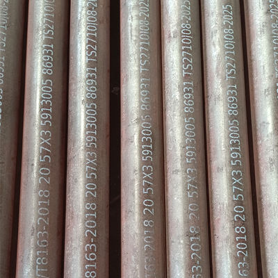 20# Galvanized Seamless Steel Pipe GB/T8163 Fluid Steel Pipe Customizable