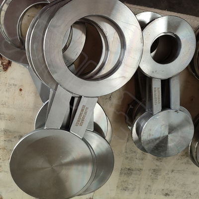 Forged Steel Flange 150-2500 Pressure Rating For Various Applications Silver Color Bolted Connection
