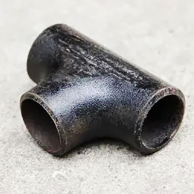 A234 WPB ASTM Standard Seamless Pipe Fittings Carbon Steel Tee Equal Diameter Tee Sch10-Sch160
