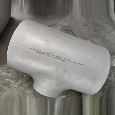 254smo Austenitic Stainless Steel Seamless Tee Standard Gb/T12459-2017 Asme B16.9