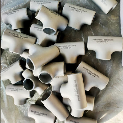 Stainless Steel Equal Tee Polished
