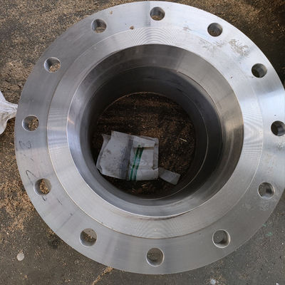 Large Diameter Flat Welded Forged Steel Flange High Temperature Resistance