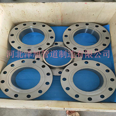 150-2500 Pressure Forged Steel Plate Flange With Bolted Connection