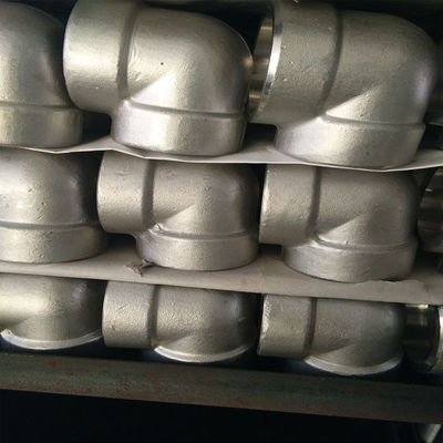 Internal Thread SW Socket Welding Elbow 90 Degree High Pressure Thick Wall Small Diameter