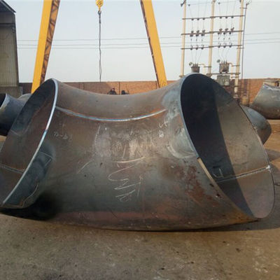 SS304L Butt Welded Pipe Fittings 90 45 Degrees Butt Weldable Pipe Elbows  Sch80  36&quot;