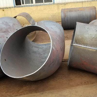 SS304L Butt Welded Pipe Fittings 90 45 Degrees Butt Weldable Pipe Elbows  Sch80  36&quot;