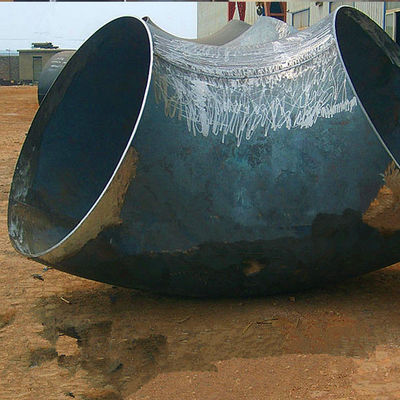 SS304L Butt Welded Pipe Fittings 90 45 Degrees Butt Weldable Pipe Elbows  Sch80  36&quot;