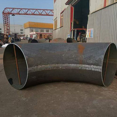 SS304 316 Butt Welded Pipe Fittings Withstand High Pressure 1.5D 1D Elbow