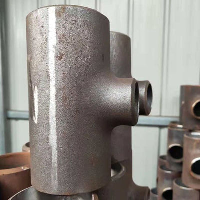 DN500X30 High Pressure Butt Welding Thick Wall Tee Support Customization