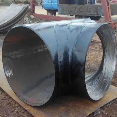 Q235B Butt Weld Steel Pipe Fitting Tee