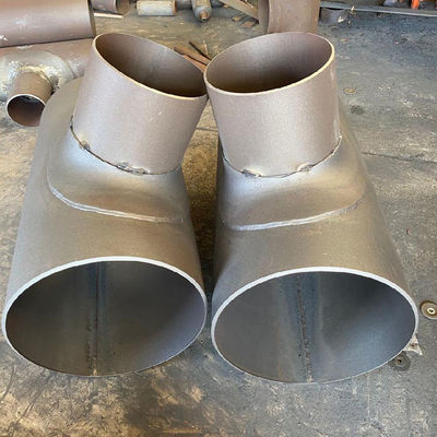 Q235B Butt Weld Steel Pipe Fitting Tee