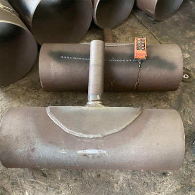 Q235B Butt Weld Steel Pipe Fitting Tee