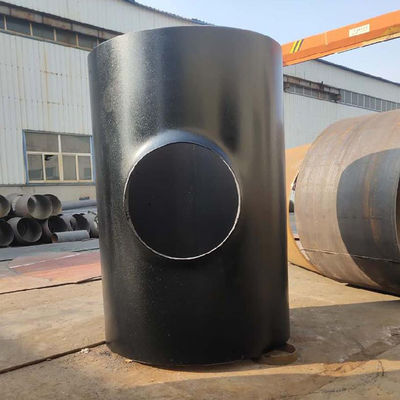 Q235B Carbon Steel  Asme B16 9 Lateral Tee Butt Welded Tee Y Shaped