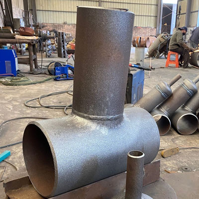 Large Diameter Butt Weld Tee High Pressure 254smo 904l