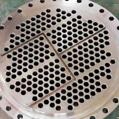 مخزن فشار دیگ صفحه لوله لوله مبدل حرارتی 350mm~6000mm