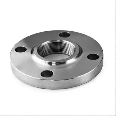 DN15mm Internal Thread Forged Steel Flange Used In Chemical Petroleum Pipeline