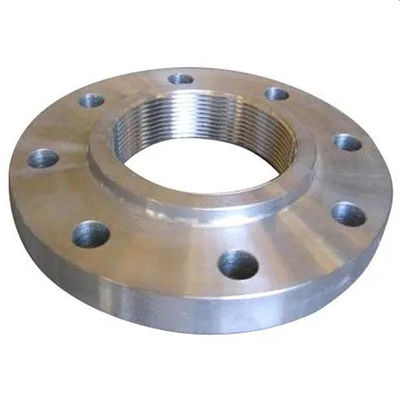 DN15mm Internal Thread Forged Steel Flange Used In Chemical Petroleum Pipeline