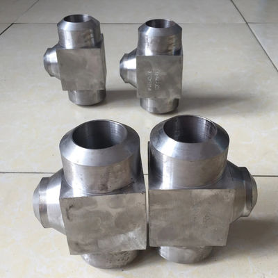 SS304/316 Forged Pipe Fittings High Pressure NPT Threaded Pipe Tee Class 2000