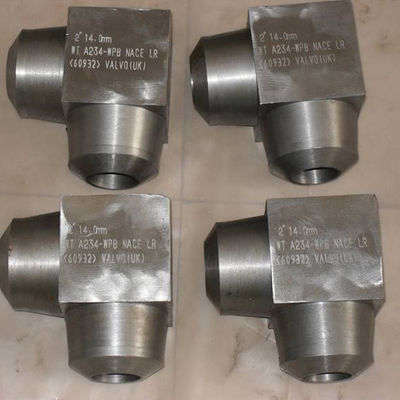 Oil Gas Industry Socket Weld 90 Degree Elbow 9000# High Temperature A105