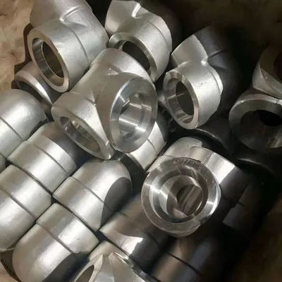 NPT Threaded Socket Tee 0Cr18Ni9 Customized According To Drawing