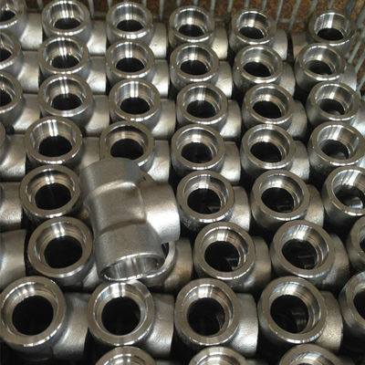 NPT Threaded Socket Tee 0Cr18Ni9 Customized According To Drawing