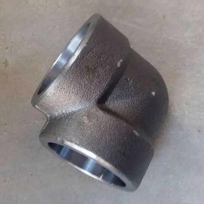 90° Elbow DN25 CL3000 With Internal Thread Socket Welding Forged High Pressure Pipe Fittings