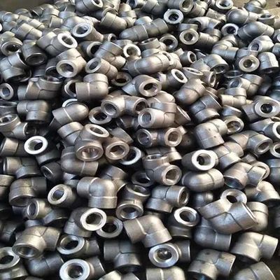 ASME B16.11 Forged Elbow Fitting Socket / Thread Connection 1&quot; 3000# SF304