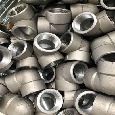 ASME B16.11 Forged Elbow Fitting Socket / Thread Connection 1&quot; 3000# SF304