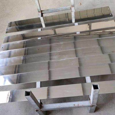 Customized Size Aluminum Steam Blow Target Plate  5-10mm Thickness