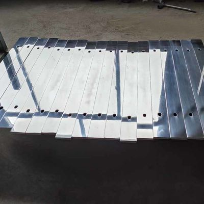 Continuous Sputtering Purge Iron Target Plate Rectangle High Pressure
