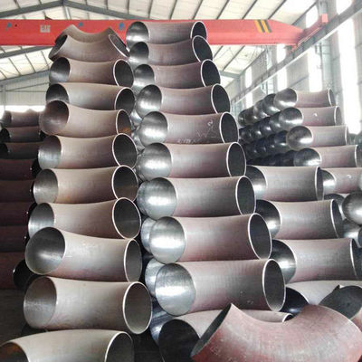 Rustproof Seamless Pipe Fittings Stamped Short Radius 45 Degree Elbow 1 &quot;-24&quot;