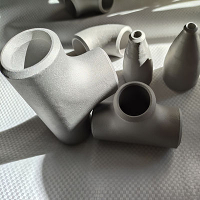 Seamless Pipe Fittings Reducing Tee  T(R)DN80×DN40 SCH40（L）×SCH80（S）  S30408 ASME B16.9