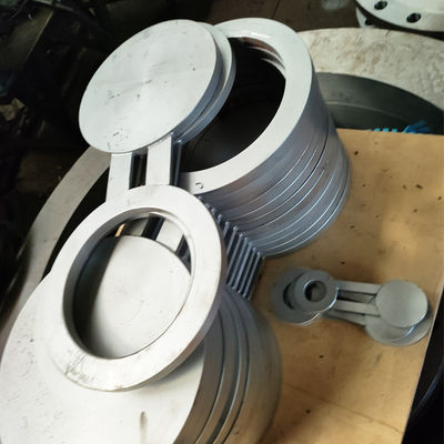 Forged Steel Flange 150-2500 Pressure Rating For Various Applications Silver Color Bolted Connection