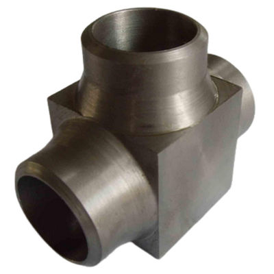 ASME B16.11 Silver Plated Forged Three-Way Carbon Steel 2000LB-9000LB Pressure Rating