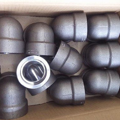 ASME B16.11 Forged Elbow Fitting Socket / Thread Connection 1&quot; 3000# SF304