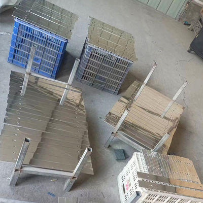 Rectangle Steam Purging Target Plate And Target Plate Device