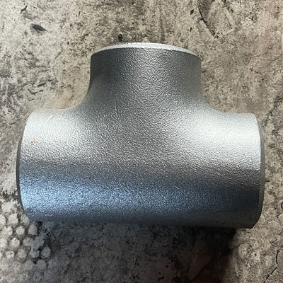 UNS S31803 Seamless Equal Tee DN25-DN300 For Pipeline Engineering