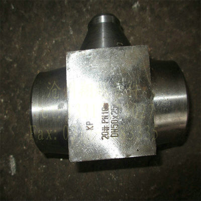 ASME B16.11 Silver Plated Forged Three-Way Carbon Steel 2000LB-9000LB Pressure Rating