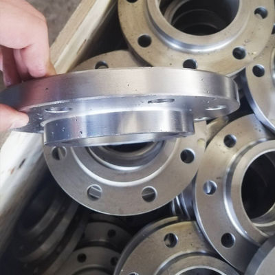Temperature Resistant Anti Corrosion Pipeline Forged Steel Flange Fitting For Industrial