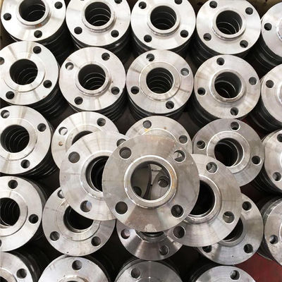 Temperature Resistant Anti Corrosion Pipeline Forged Steel Flange Fitting For Industrial